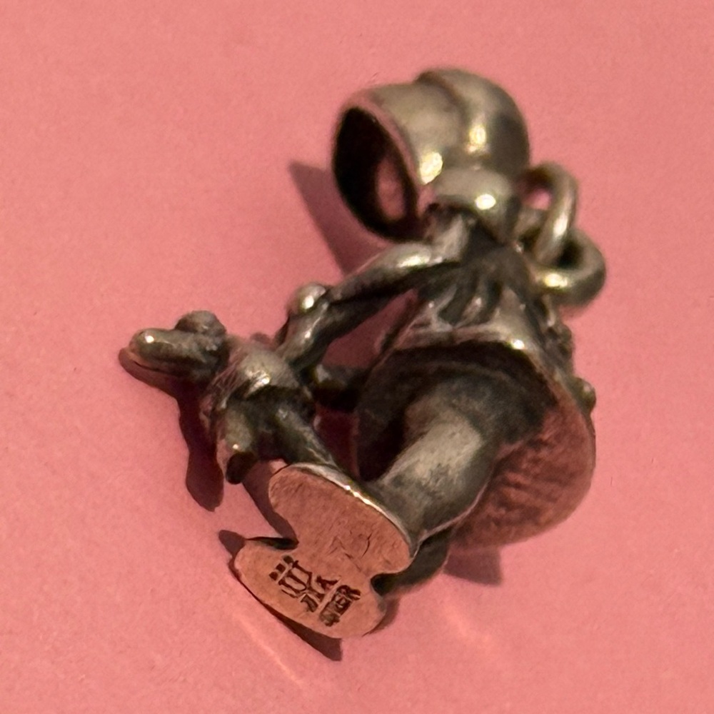 James Avery retired girl w/ doll charm - Picture 5 of 6